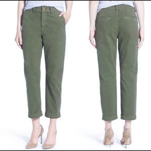 Madewell High Rise Straight Leg Chino Pants
